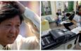 Banner collage photo of President Bongbong Marcos and a stock image of Halalan2025 automated counting machine voting precinct